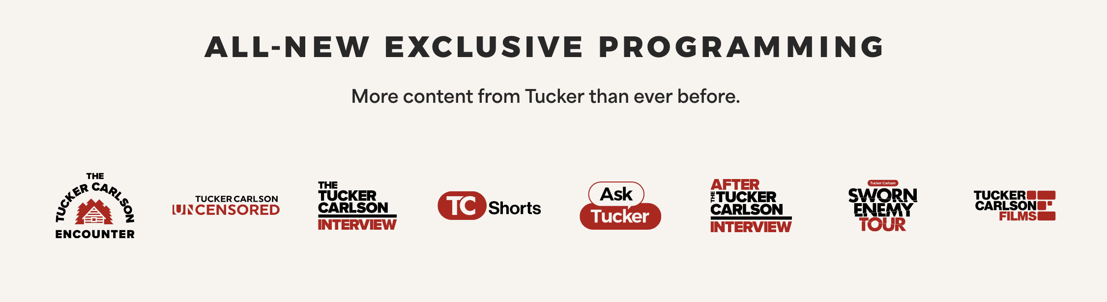 Tucker Carlson Videos